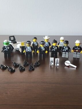 LEGO Police Minifigures with Accessories